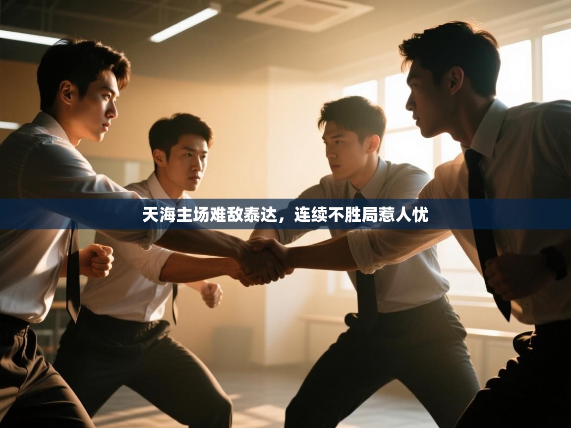 天海主场难敌泰达,连续不胜局惹人忧 第1张